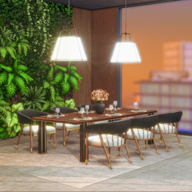 Галерея мода Панели с растениями Vertical Garden #2